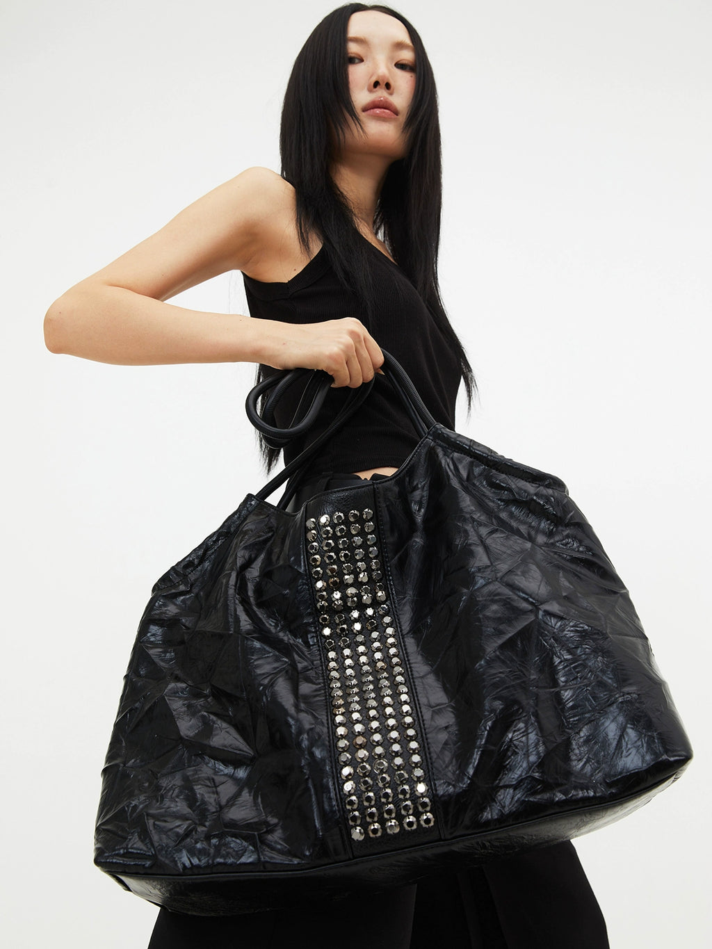 BINGBONG Large Capacity Commuter Shoulder Tote Bag