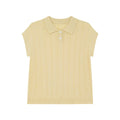 KANO POLO Collar Sleeveless Knitted Tee