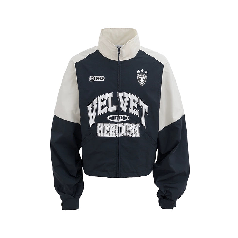 POH Stitched Short Flight Sports Zip Jacket