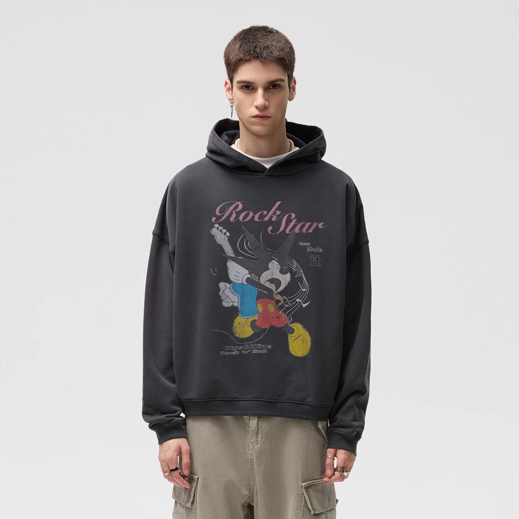 CENSMADE Vintage Casual Versatile Hoodie