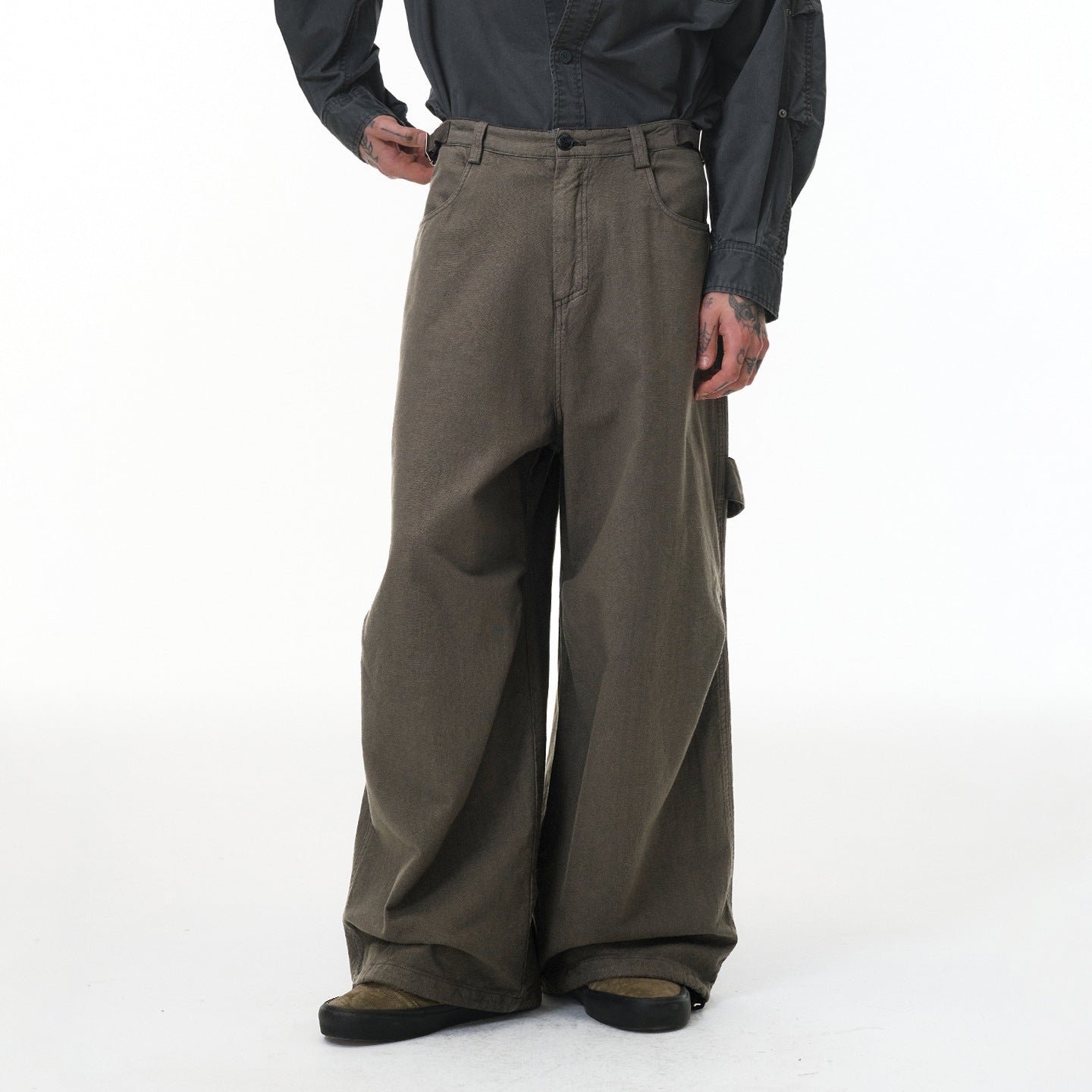 Inflation Pleated Versatile Casual Pants