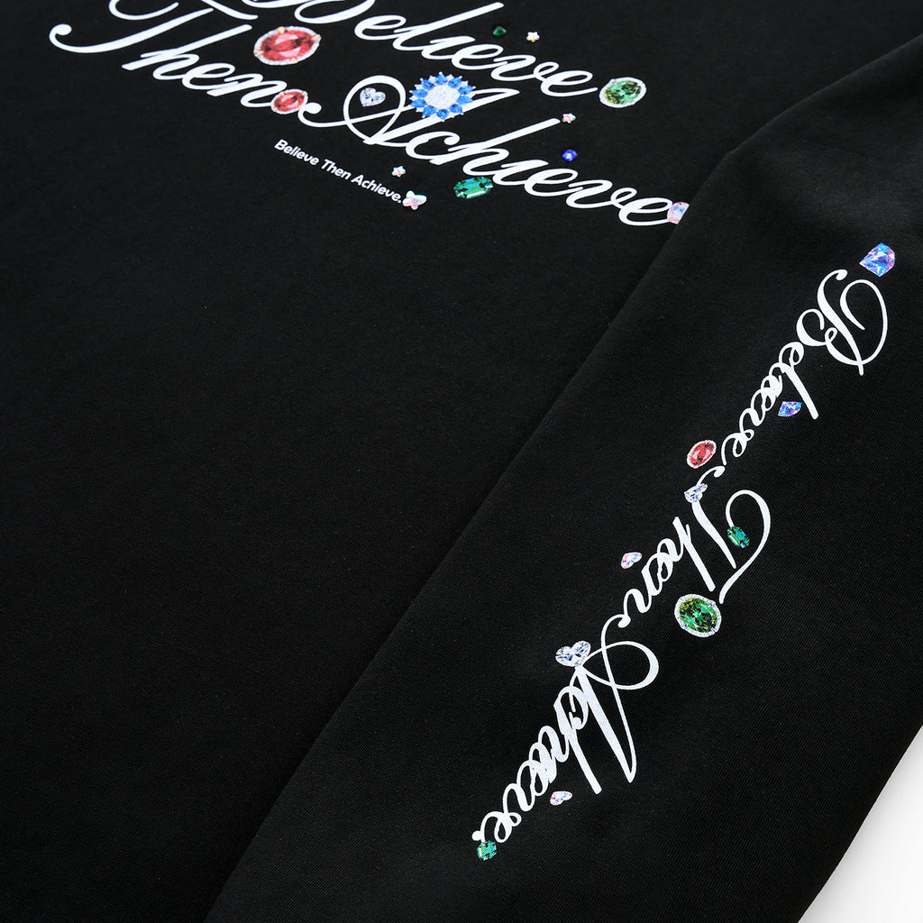 Inflation Alphabet Gem Print Long Sleeve