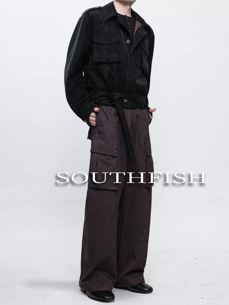 SOUTHFISH Vintage Lapel Jacket