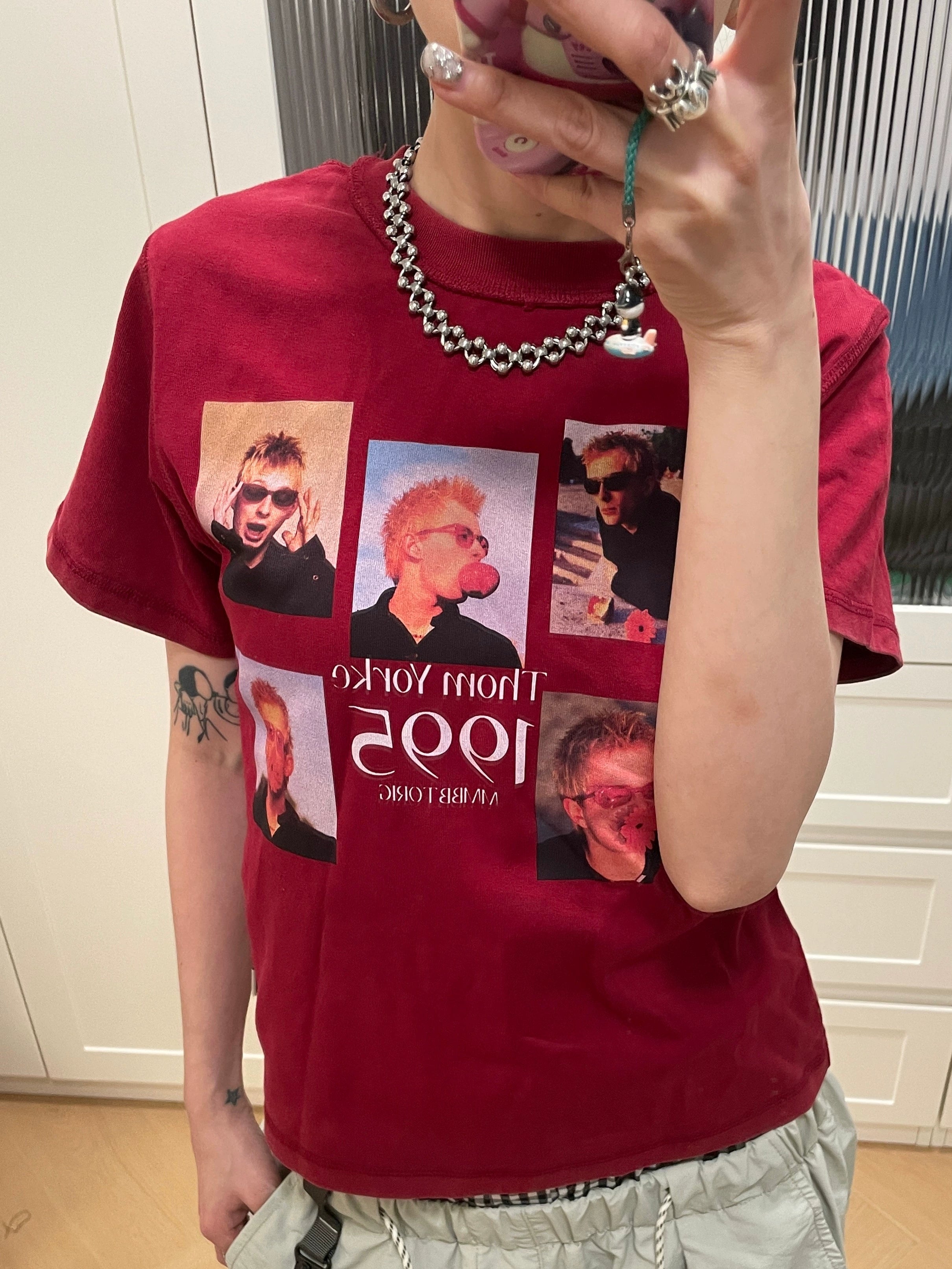 MMBBT Character Print Do Old Round Neck Tee