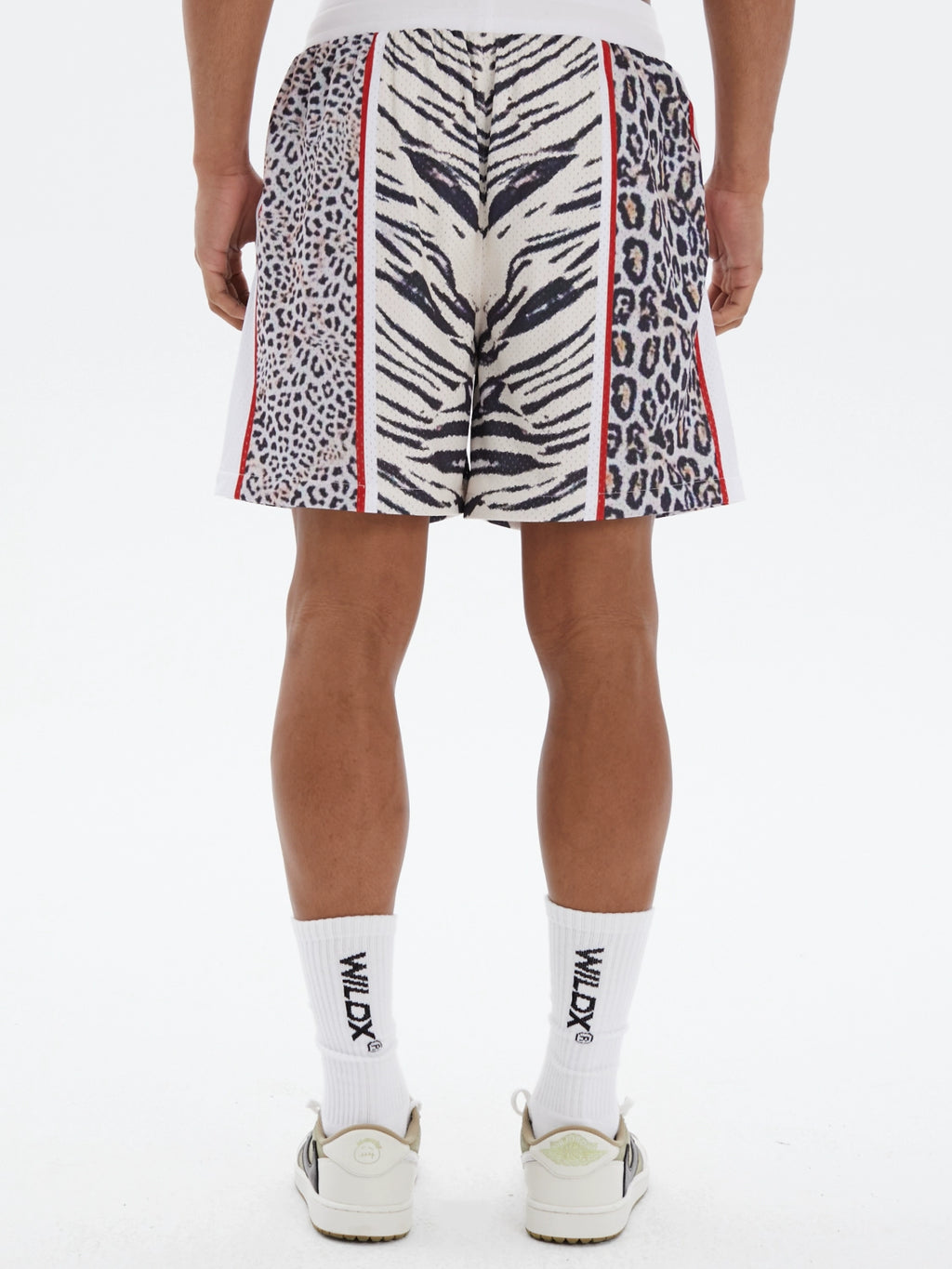 WildX Double Mesh Leopard Quad Shorts