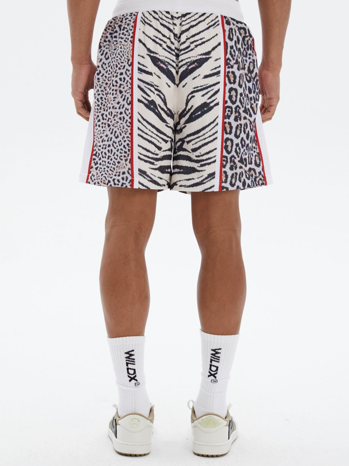 WildX Double Mesh Leopard Quad Shorts