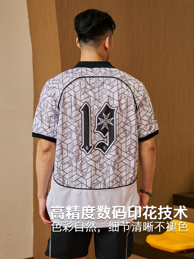 LUSHISI Sports Training Casual Polo Shirt