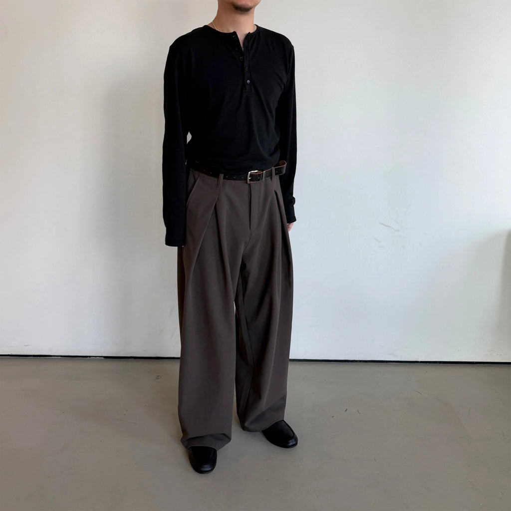 Anniehall Loose Drape Casual Trousers
