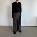 Anniehall Loose Drape Casual Trousers