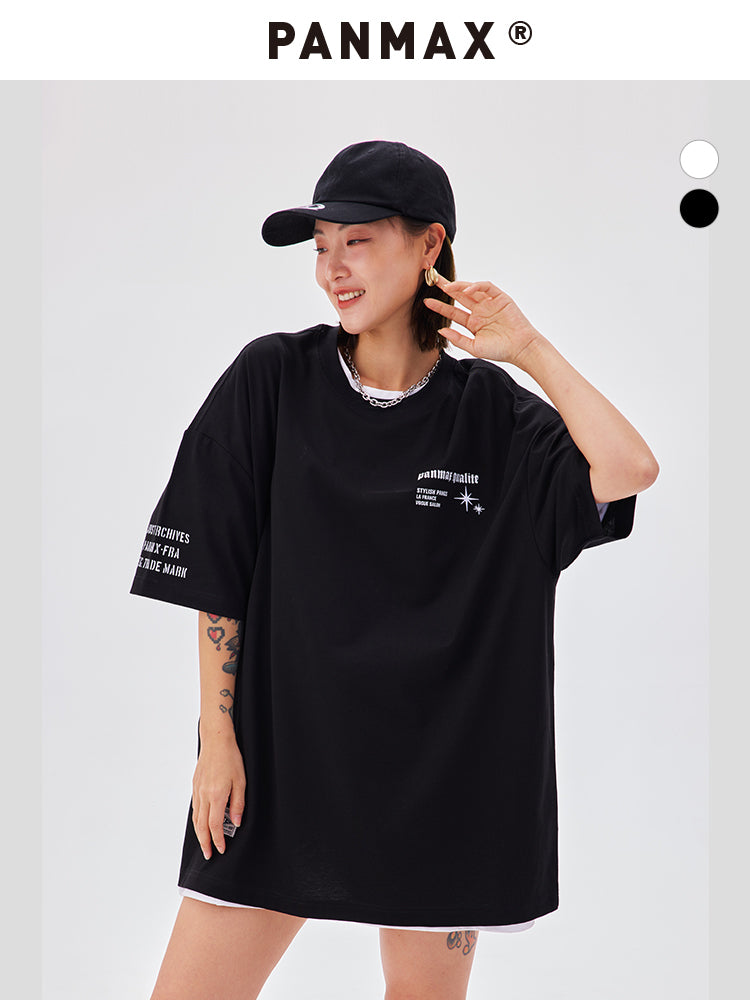 PANMAX Guochao Printed American Tee