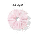 DODOGOGO Mesh Bow Large Intestine Hair Band