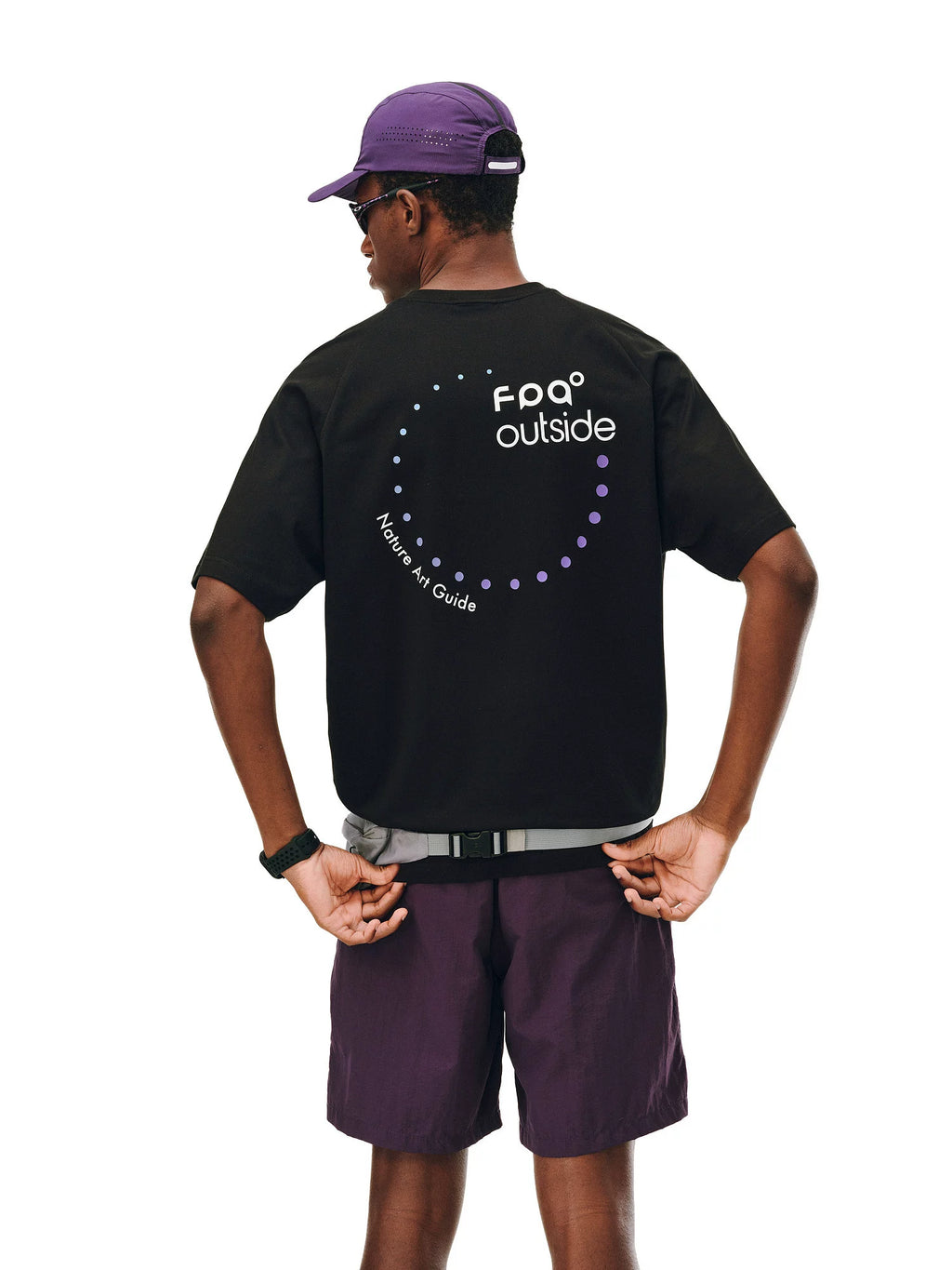 FPA Polka Dot Motion Text Slogan Tee