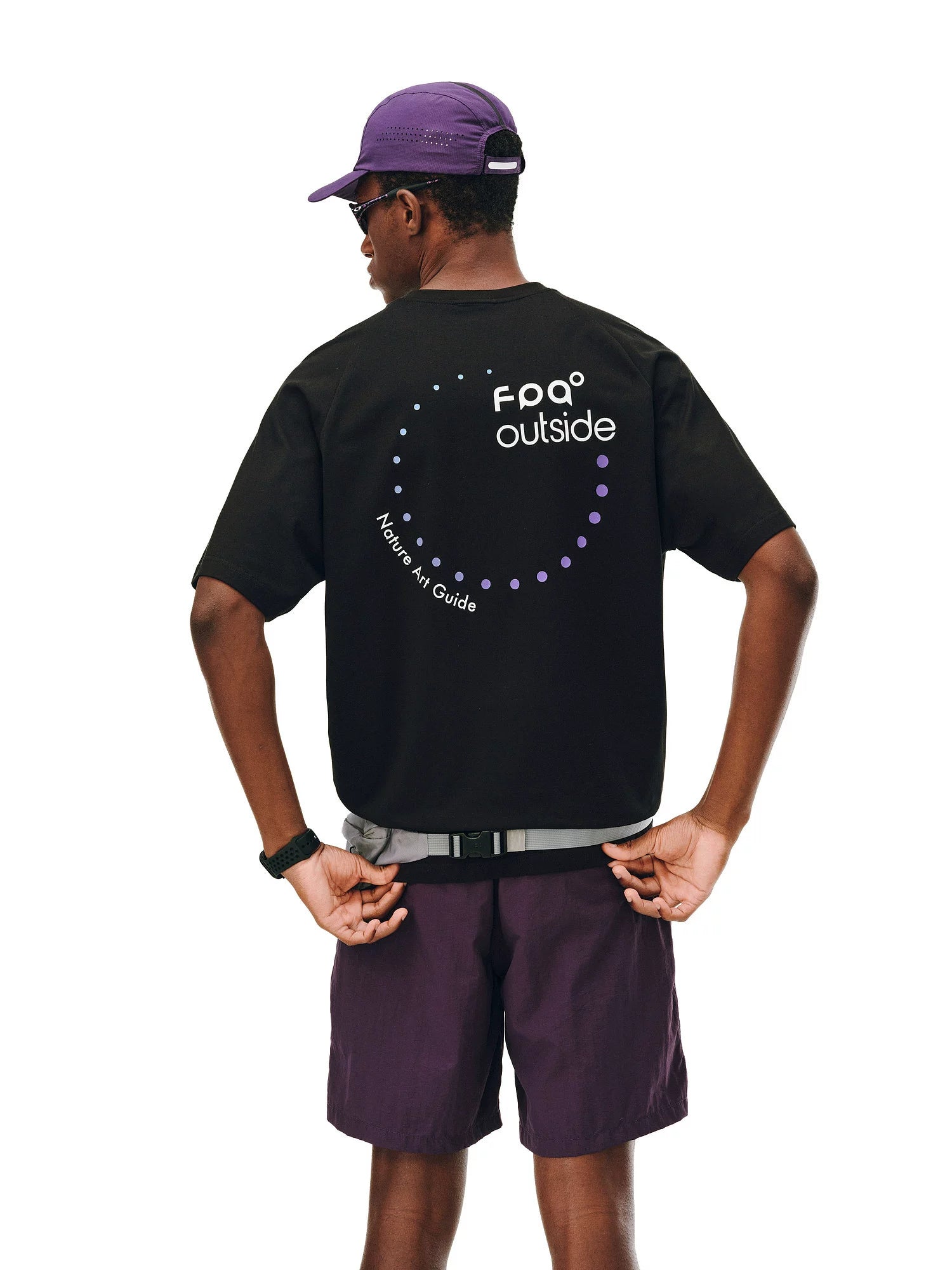 FPA Polka Dot Motion Text Slogan Tee