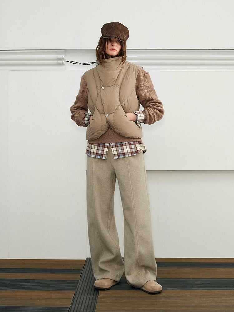 KREATE Hem Down Thickened Vest