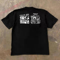 UPUPXIA Casual Loose Round Neck Tee