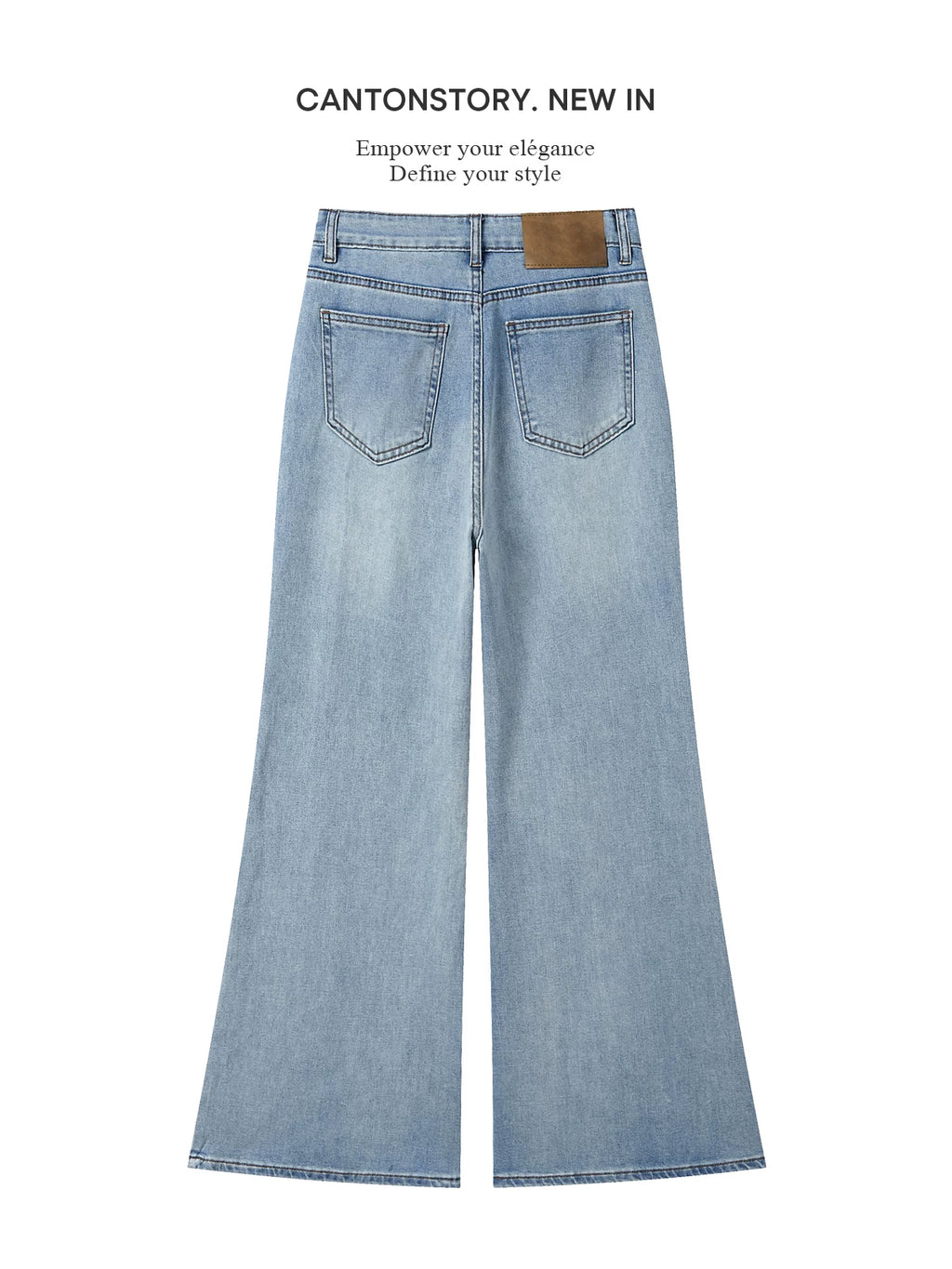 Cantonstory Vintage Loose Skinny Jeans