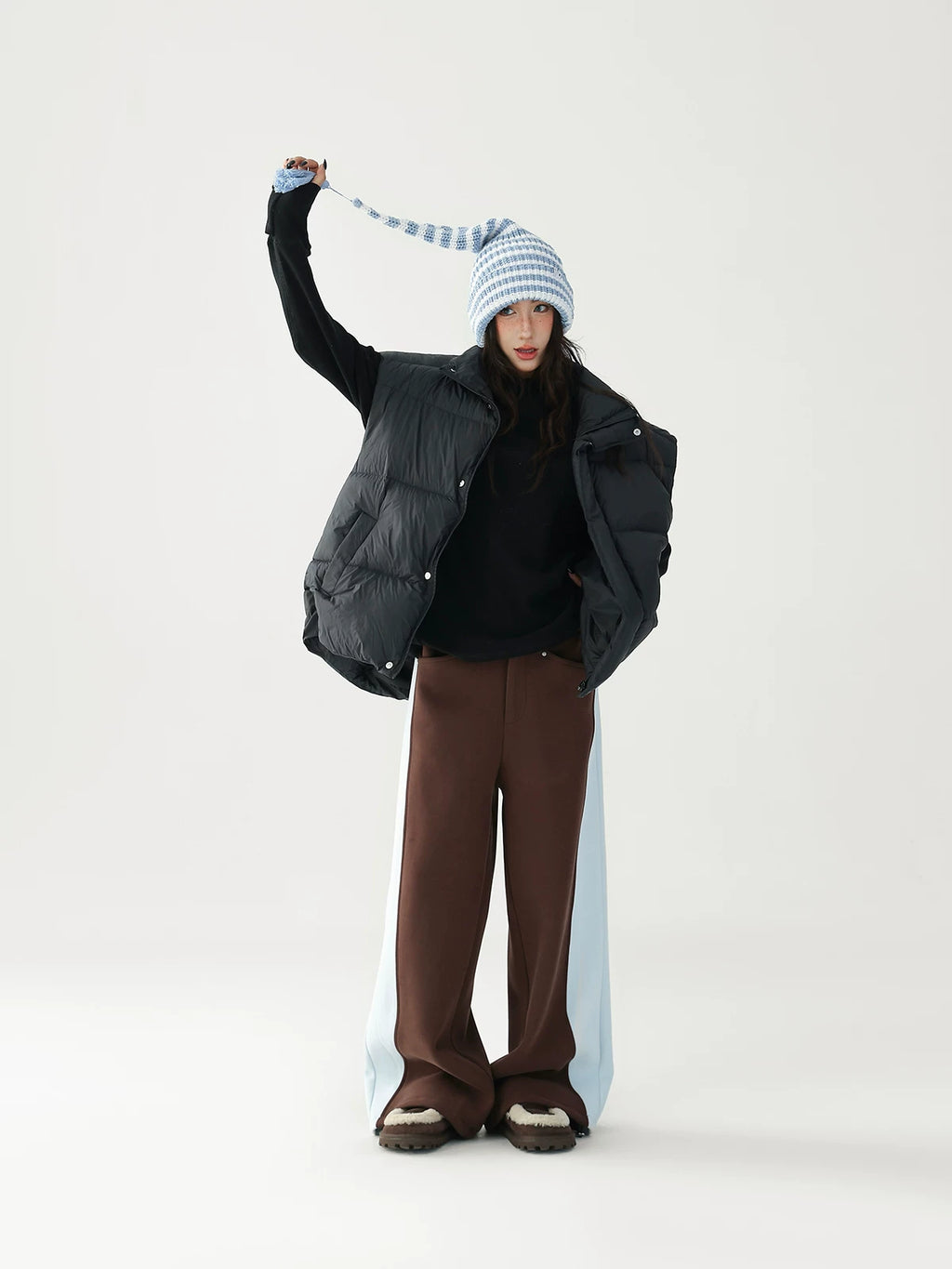 AceStudios Fun Side Label Wool Knitted Cap