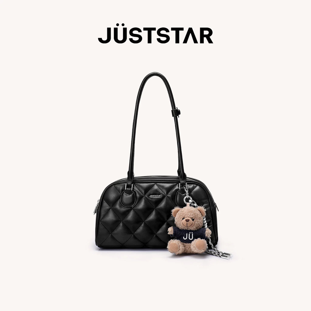 JUST STAR Versatile Rhombus Shoulder Underarm Bag