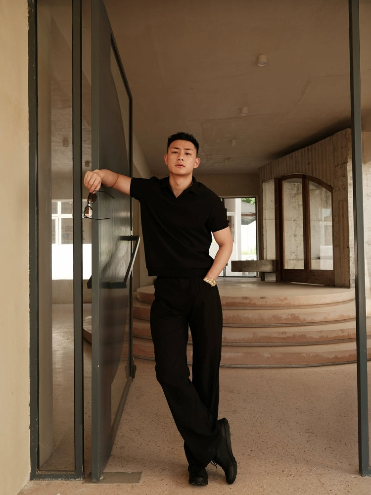 GTAL Comfortable Cool Anti-pilling Breathable Straight Trousers