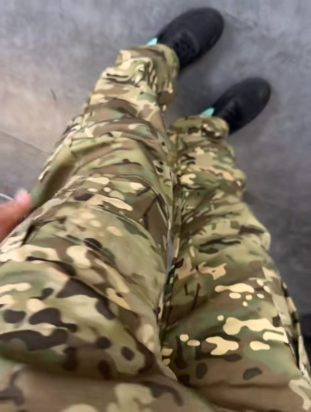 GTAL Camouflage Retro Loose Overalls