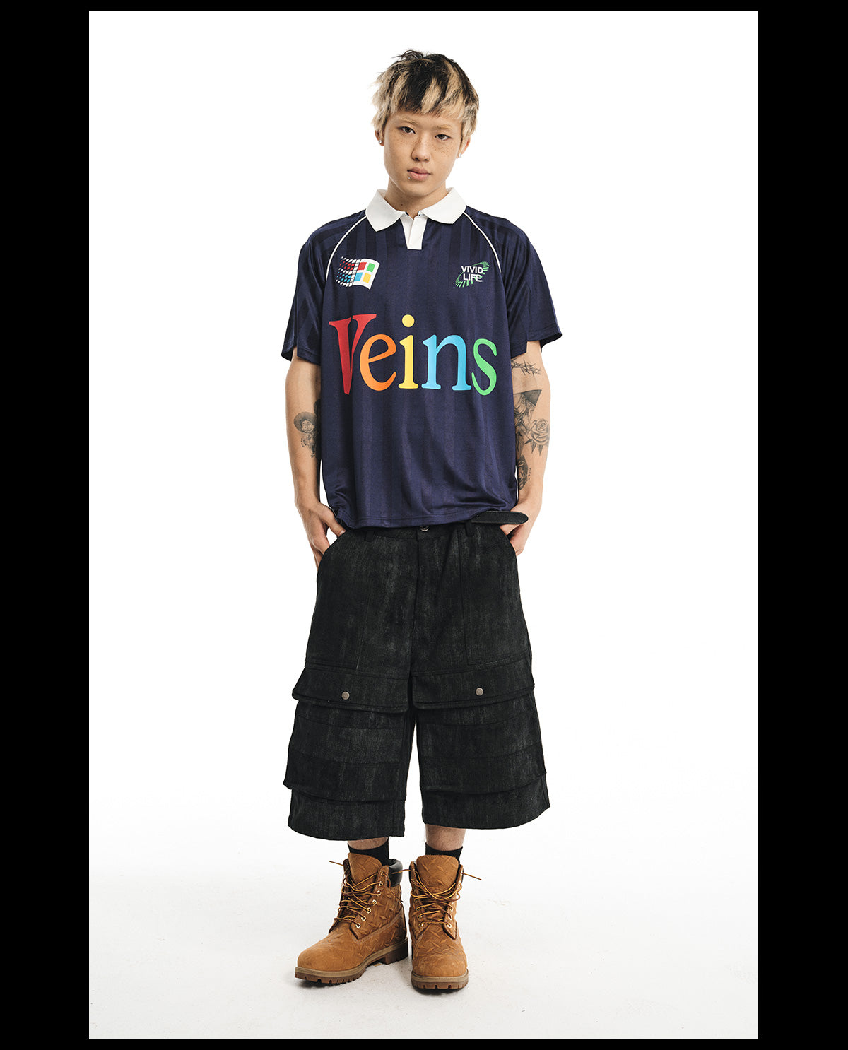 NOVACAM Football quick-drying lapel collar Shirt