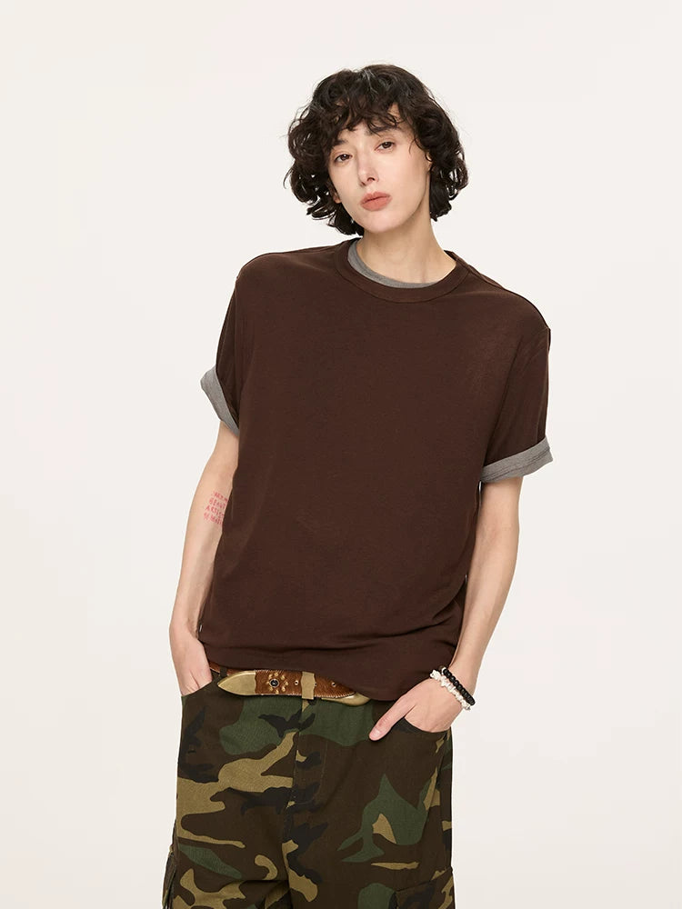 KREATE Soft Waxy Shoulder Knitted Tee