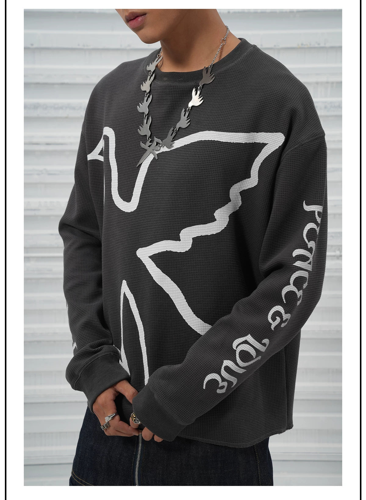Vinkid Vintage Casual Sweater