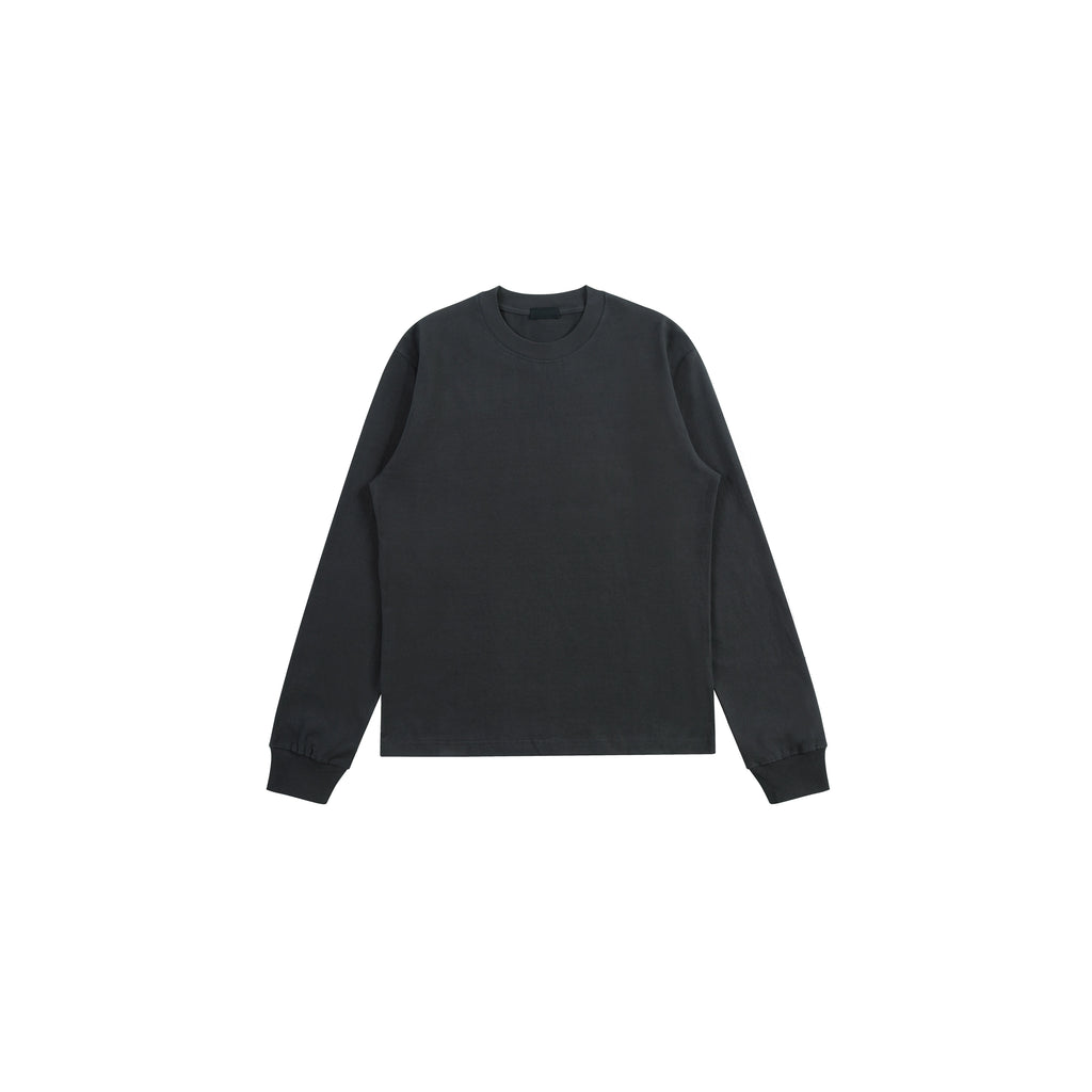 PLUS NO LOGO Soft Waxy Comfortable Warm Base Long Sleeve Tee