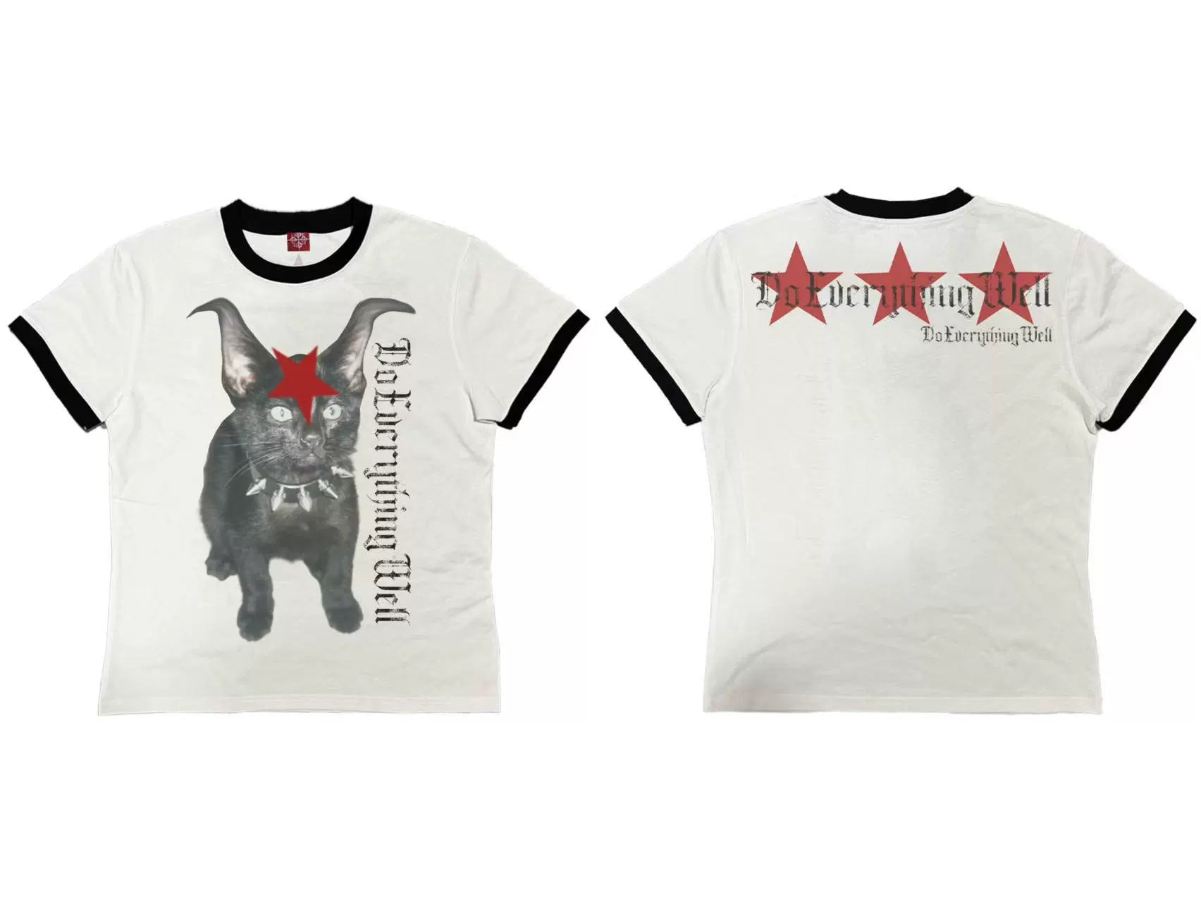 DETW Niche Contrast Color Fun Slim TEE