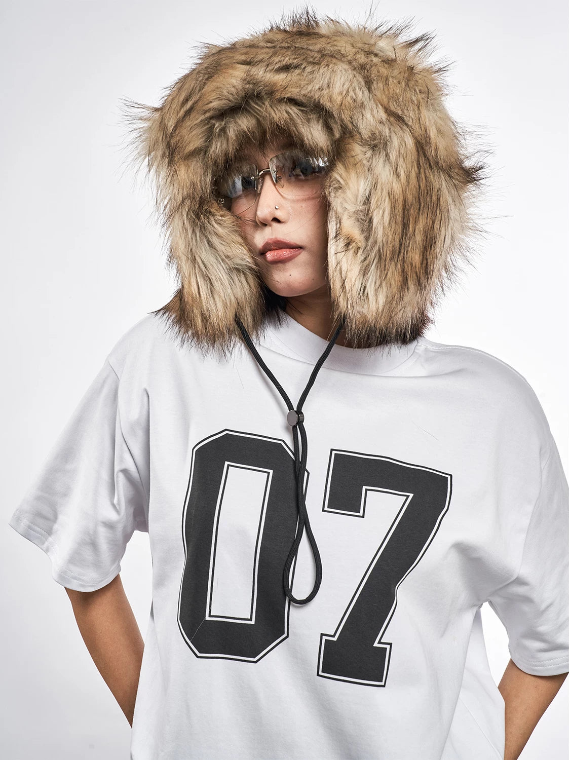 MT99 Letter Print Casual Tee