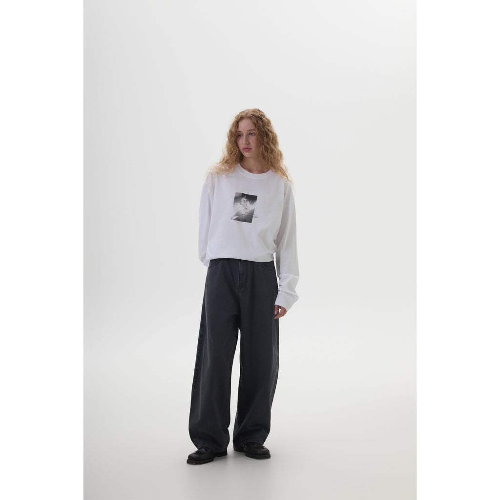 Anniehall Casual Digital Printing Long Sleeve