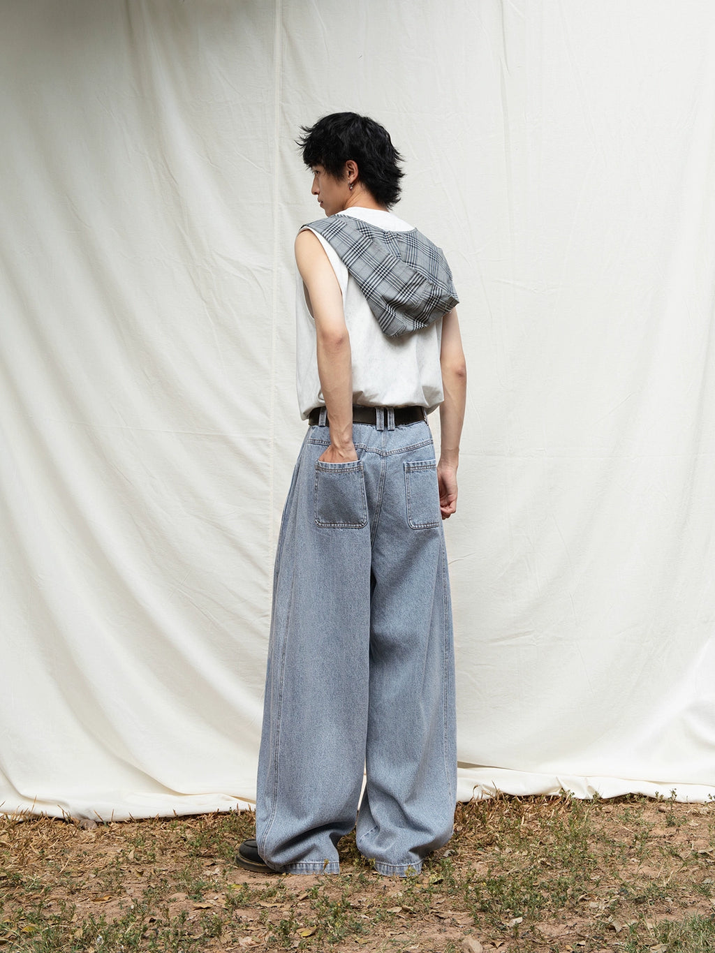 Mentmate, Vintage Pocket Collage Jeans