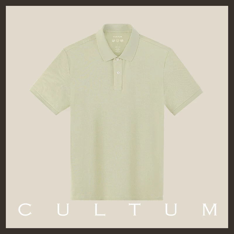 CULTUM Business Casual Versatile Gaoshu POLO Shirt