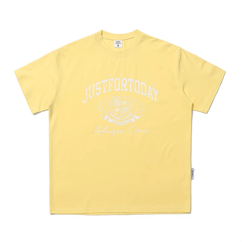 LUSHISI Quick-drying Moisture-absorbing Retro Tee