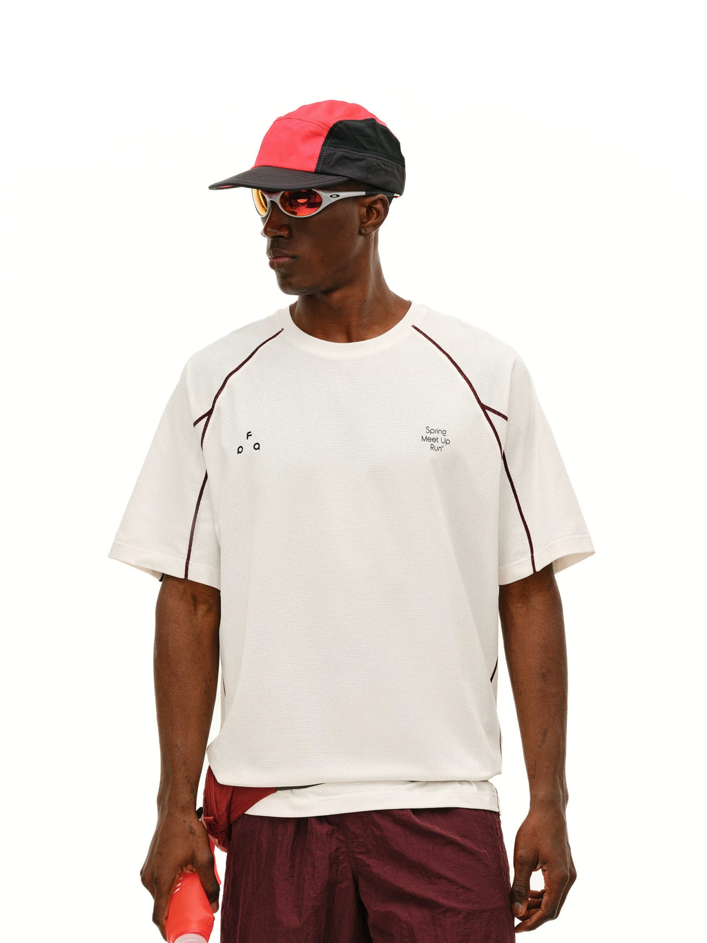 FPA Moisture Absorption Quick Drying Contrasting Casual Tee
