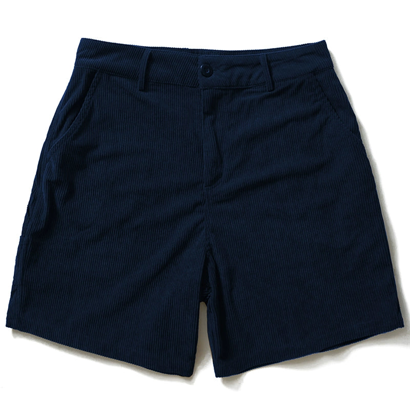 Remedy Vintage Embroidered Corduroy Casual Shorts