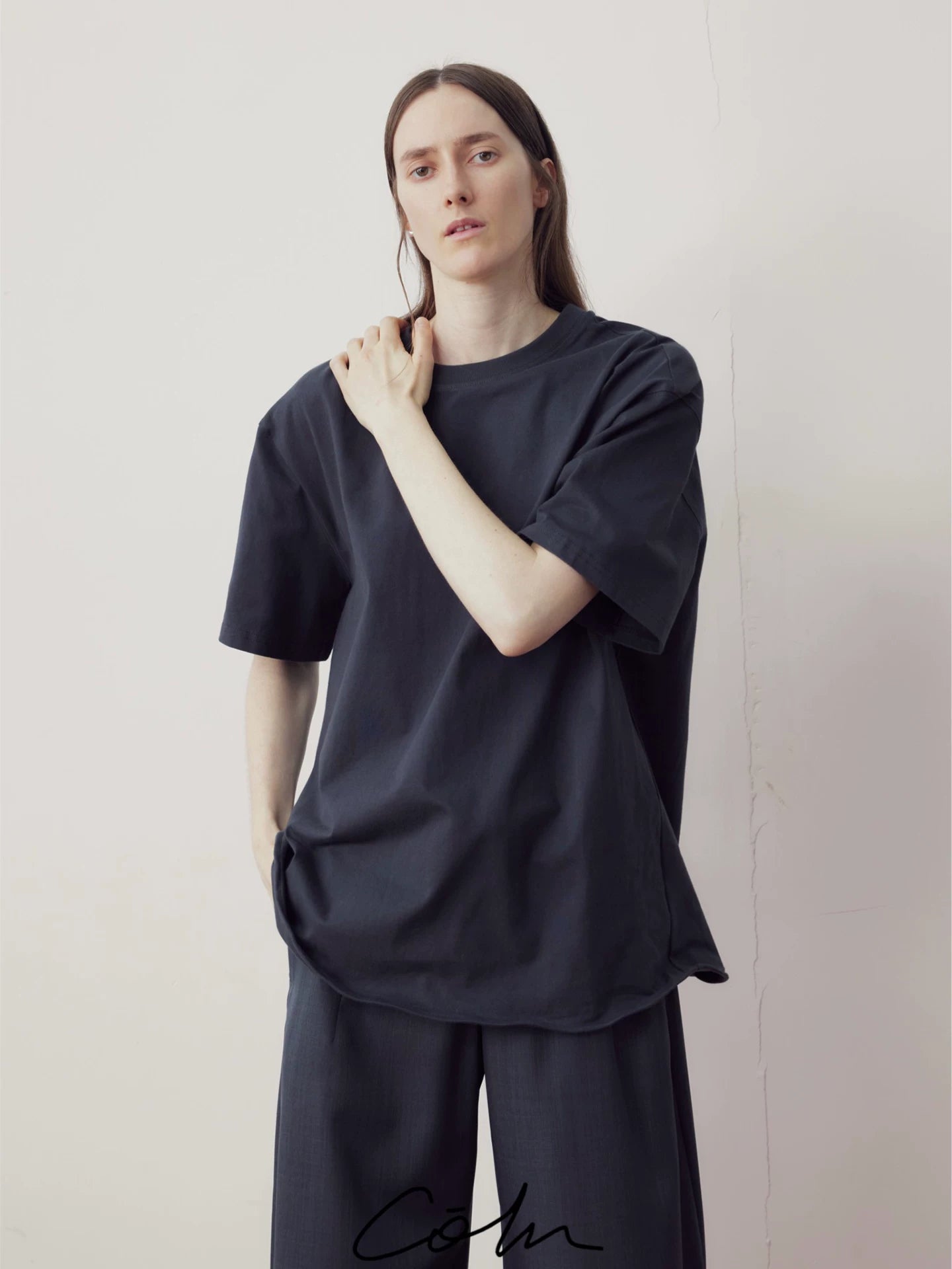 COLN Breathable Casual Loose Tee