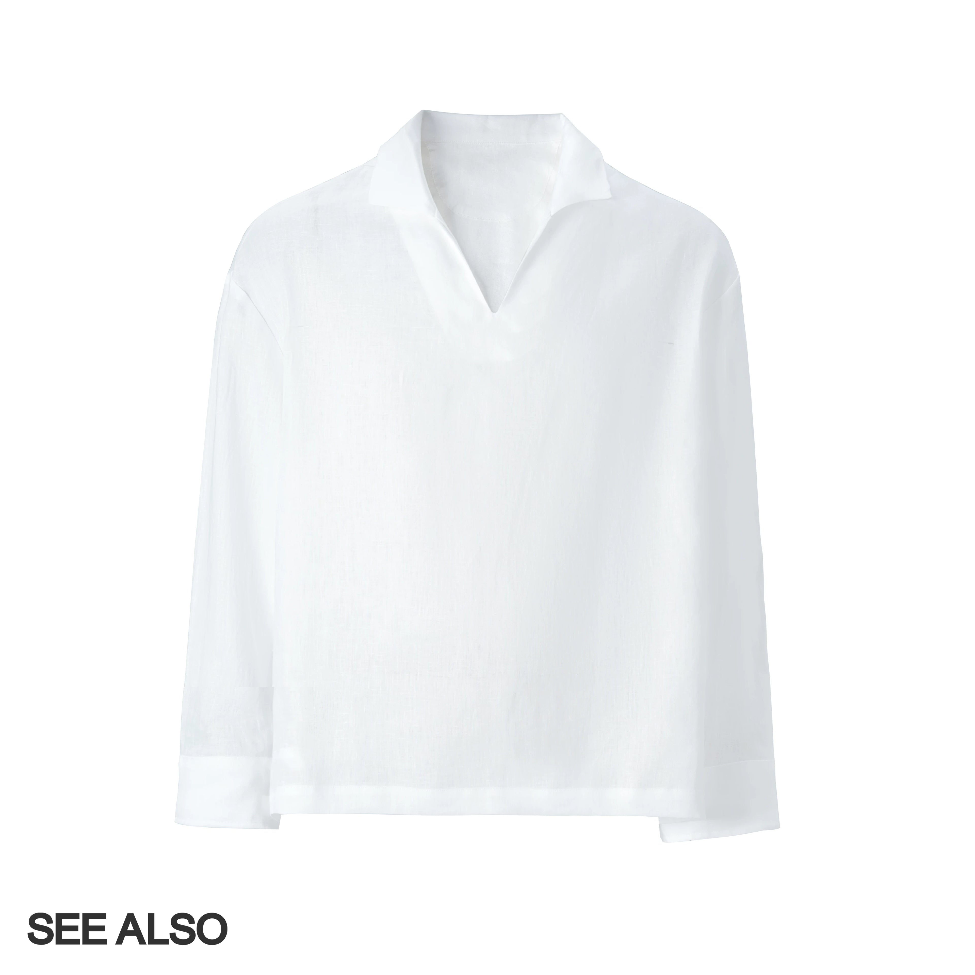 SEE ALSO V-neck High-end Casual Shirt
