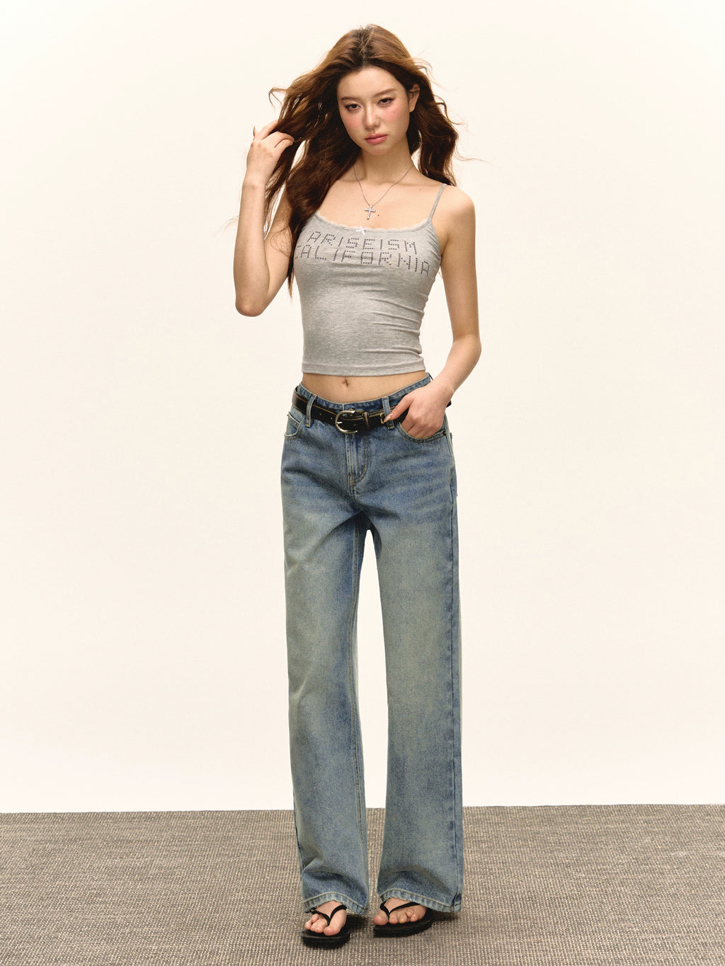 Ariseism Retro Casual Jeans