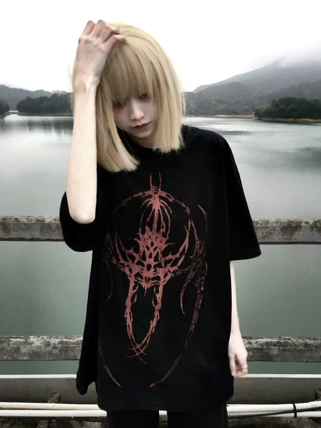 Wetbody Retro Dark Casual Tee