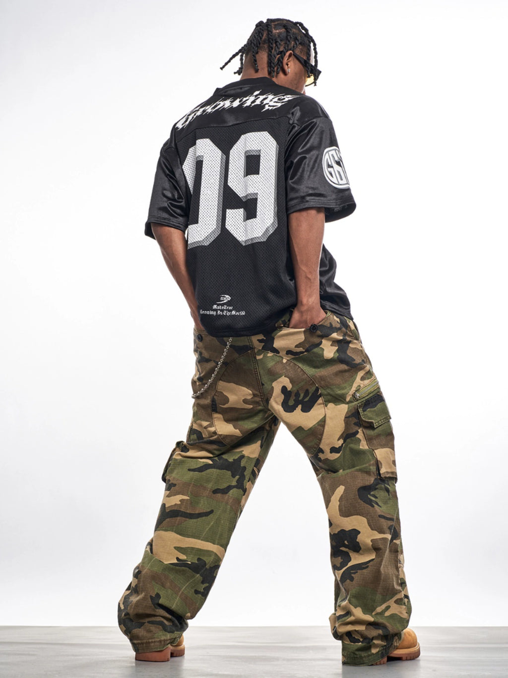 MT99 Loose Sports Jersey Tee