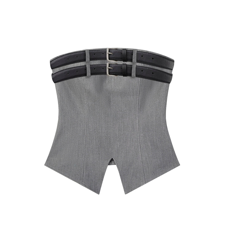 Zero Slim and Thin with Chest Pads Spice Girl Tube Top
