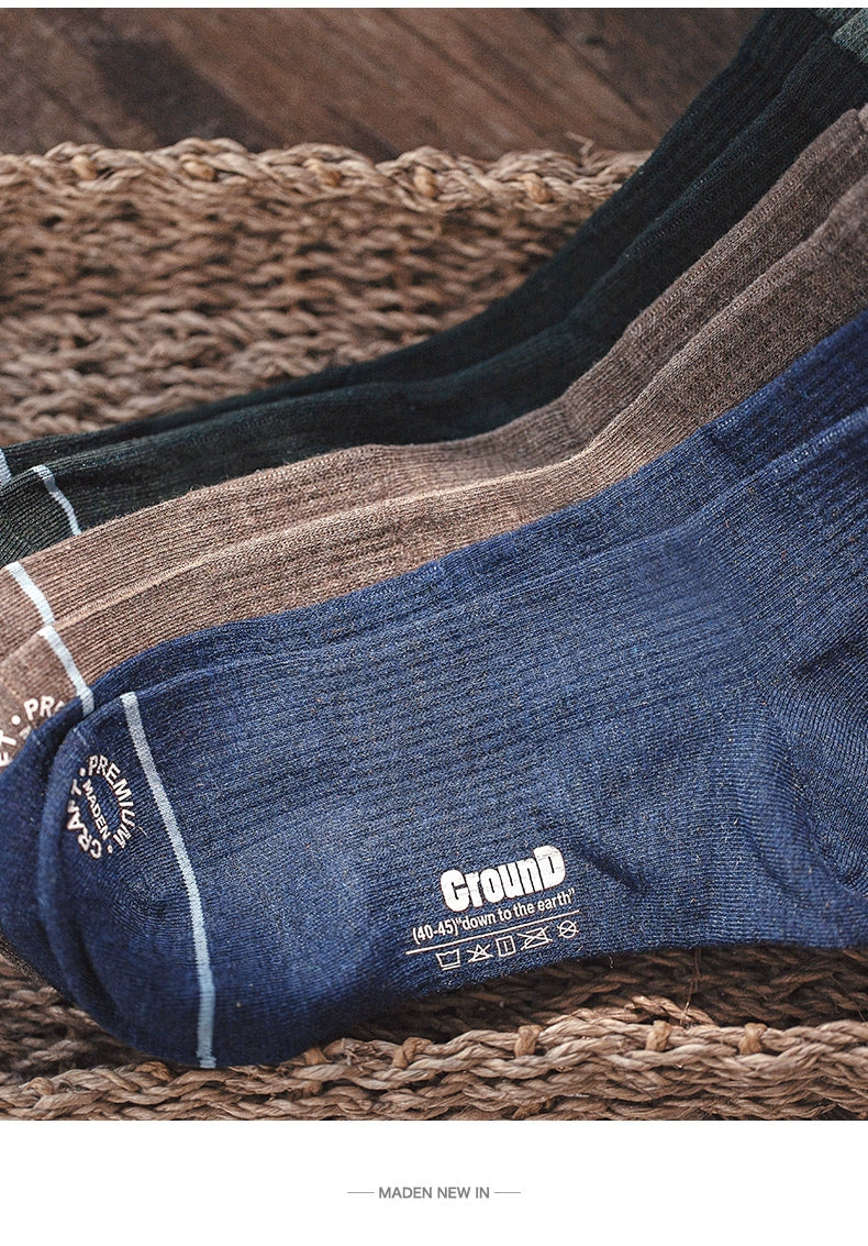 Madden spring medium tube long socks Ami Kaji color