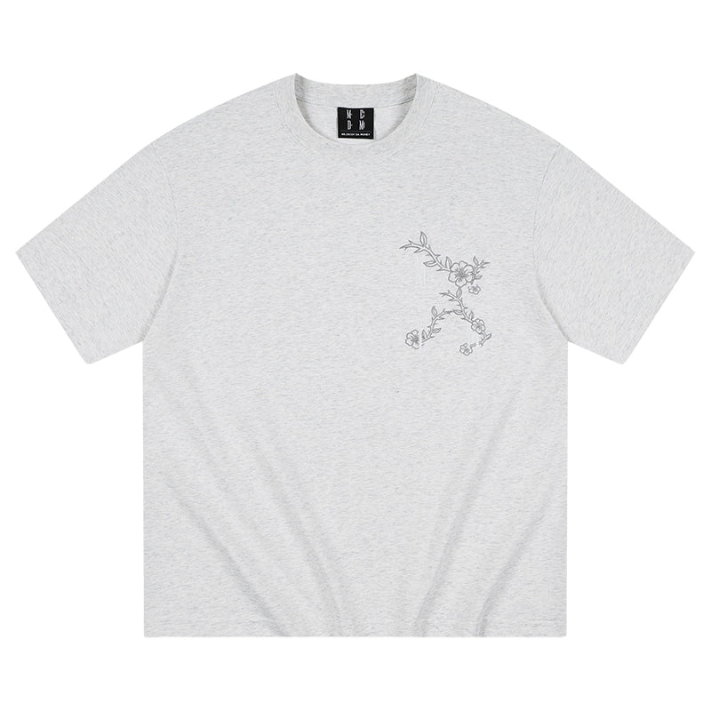 MEDM Flower Cool Sunscreen Loose Tee