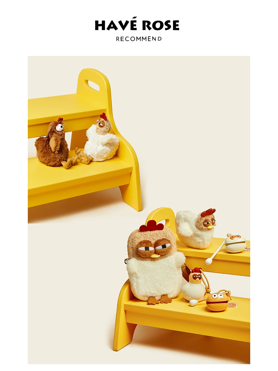 HAVEROSE Laying Chicken Creative Bag Pendant