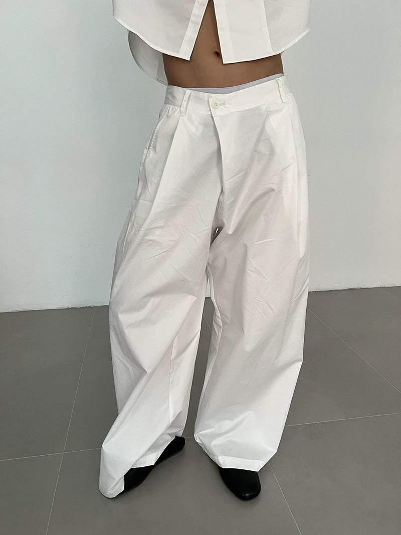 COLN Loose Casual Versatile Casual Pants