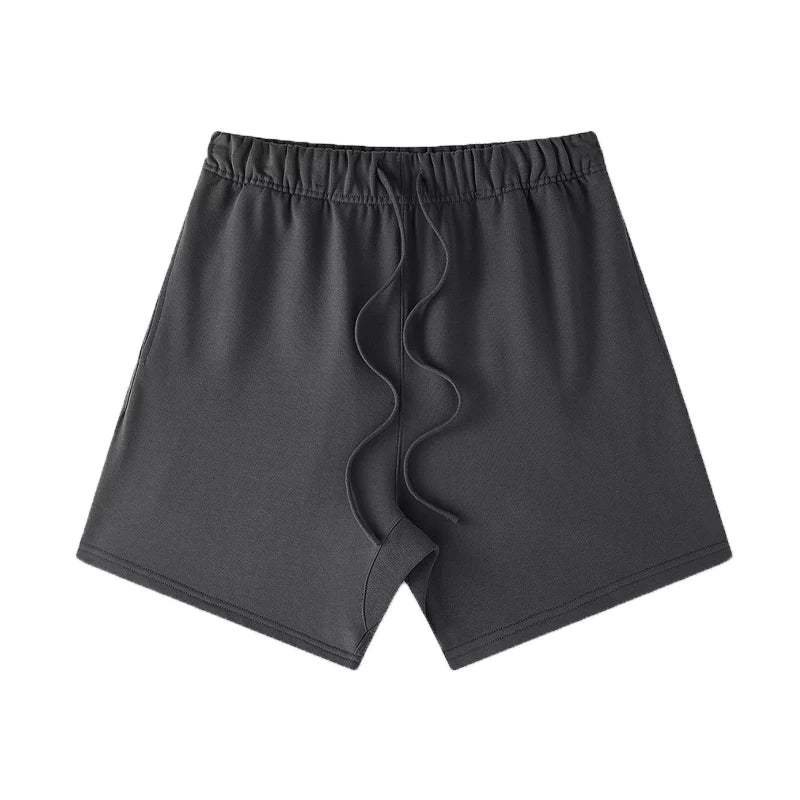 Blank: Map Casual Loose Straight Five-point Pants