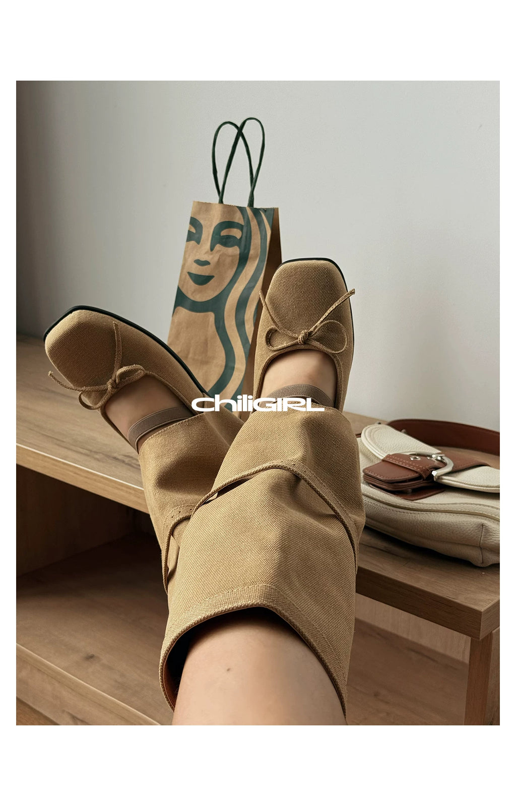 CHILIGIRL Ballet Splicing Hollow Breathable Boots