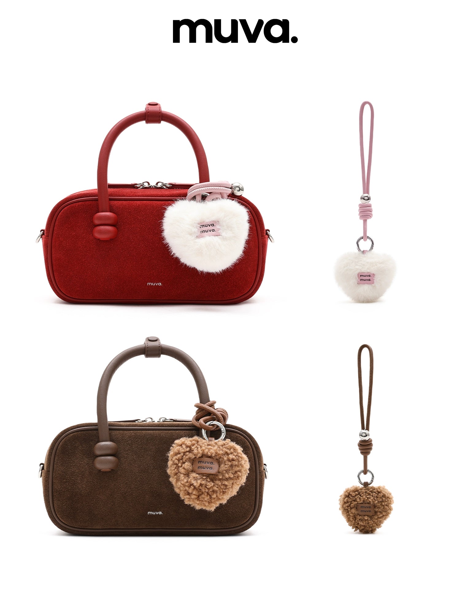 MUVA Girly Heart Cocoa Marshmallow Love Pack Hanging