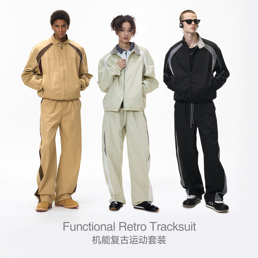 Inflation Retro Casual Sports Suit